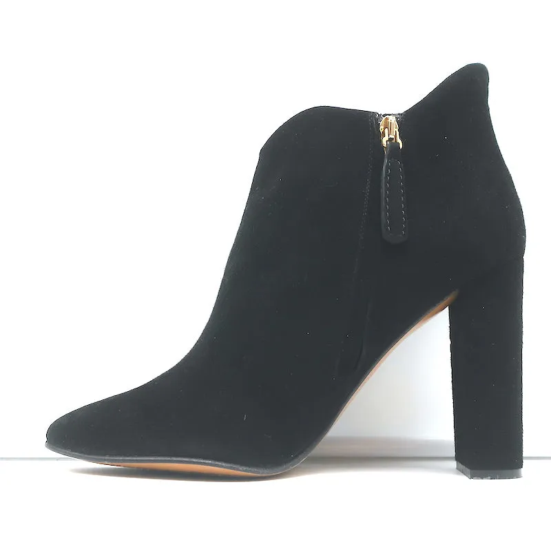Bottes chevilles Chloe en daim noir Taille 41 Bottines à talon haut