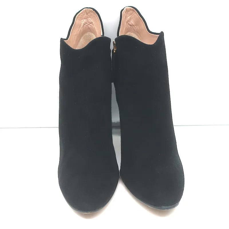 Bottes chevilles Chloe en daim noir Taille 41 Bottines à talon haut