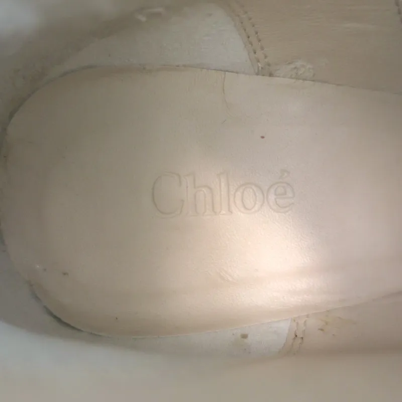 Bottes chelsea Chloe Susanna à clous gris cendre en daim taille 36 avec boucle NEUVES
