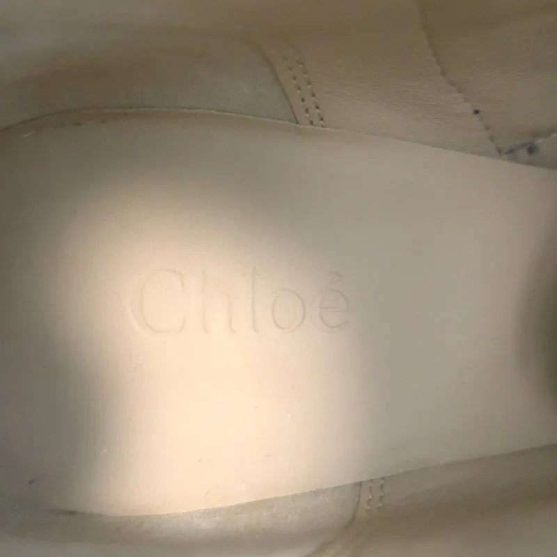 Bottes chelsea Chloe Susanna en velours clouté marine taille 35.5 avec boucle NEUVES