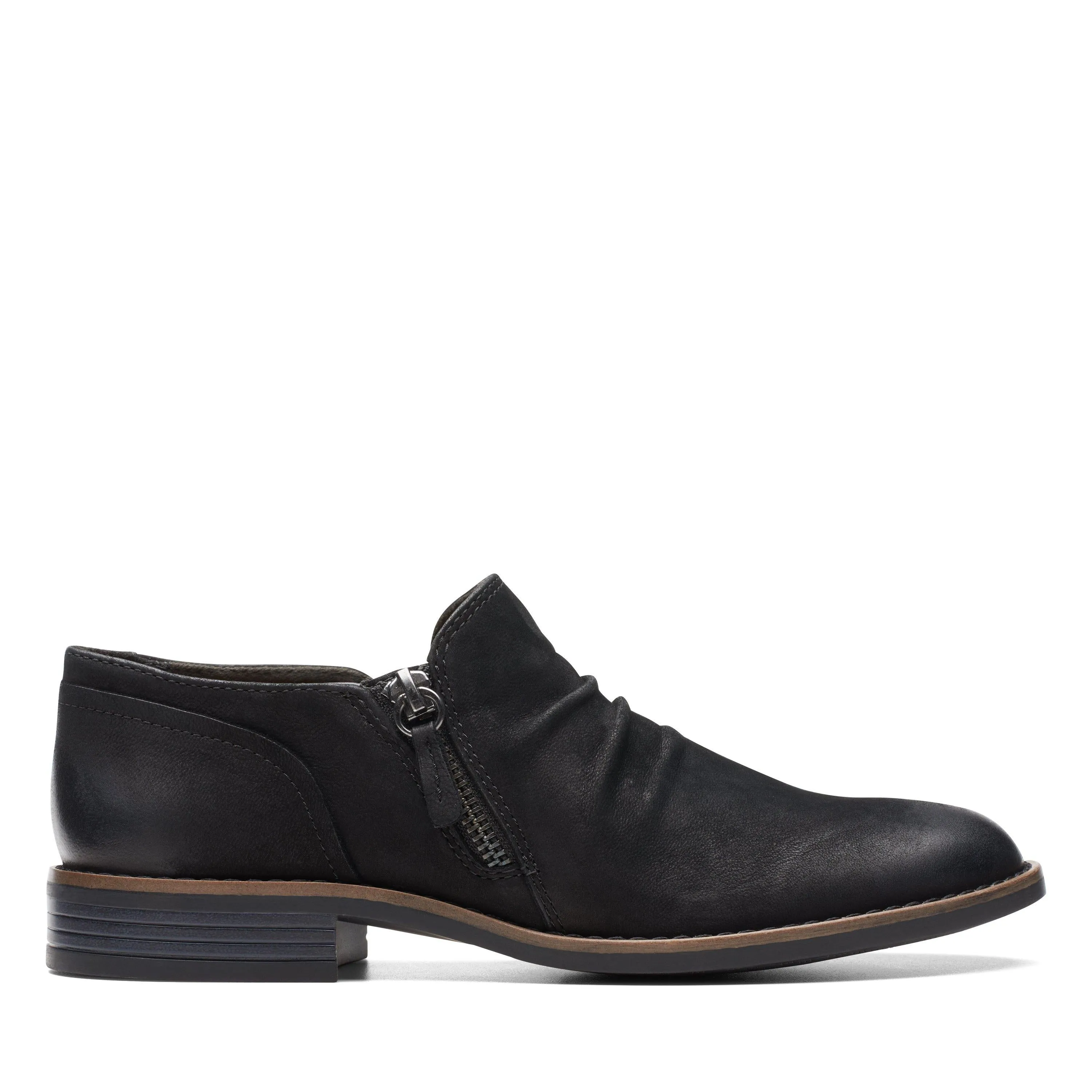 Clarks Camzin Pace en Nubuck Noir