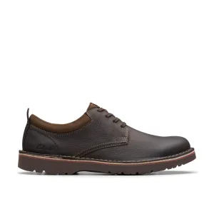 Clarks Eastridge Bas en Cuir Marron