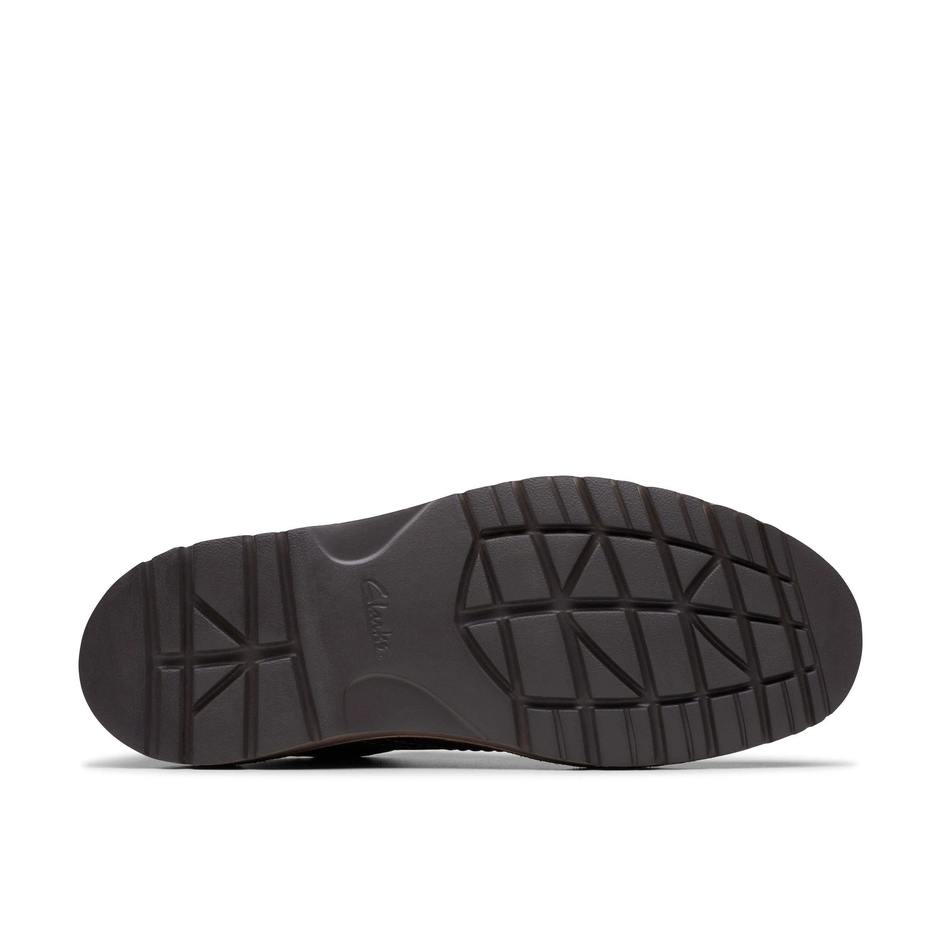 Clarks Eastridge Bas en Cuir Marron