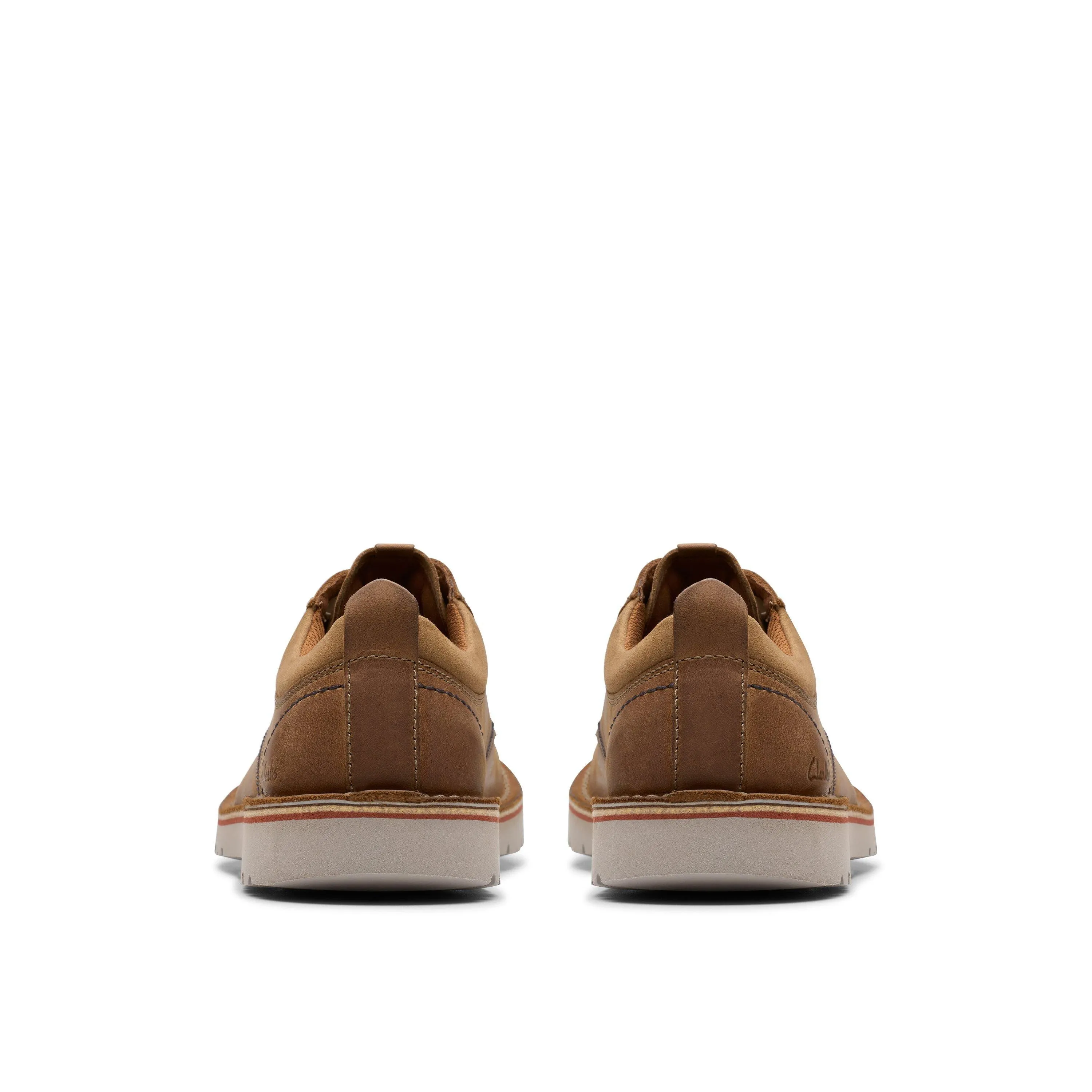 Clarks Eastridge Bas en Cuir Marron
