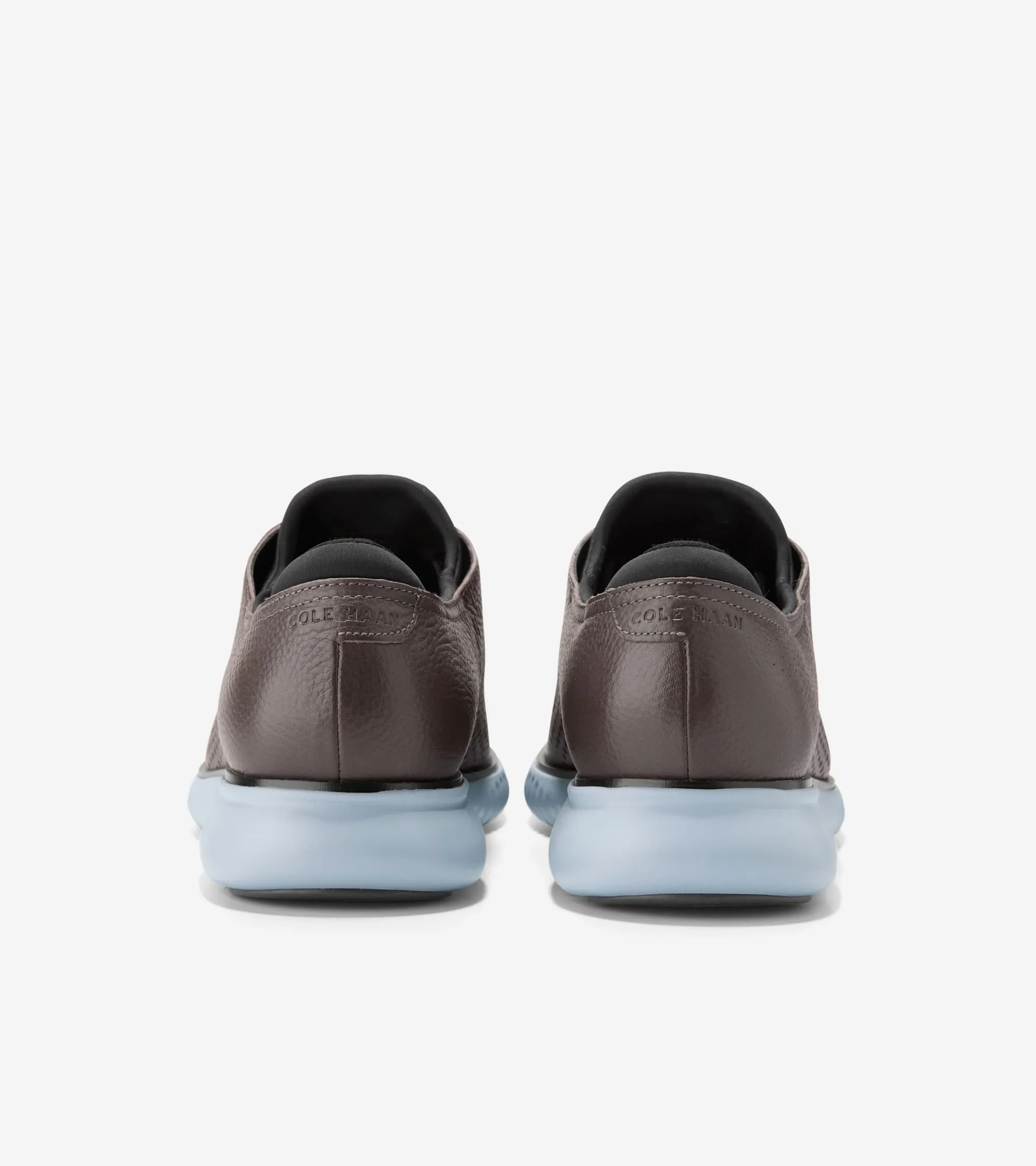 Cole Haan Chaussures Homme 2.ZEROGRAND Oxford à Bout Effilé Doublé avec Motif Aile Laser