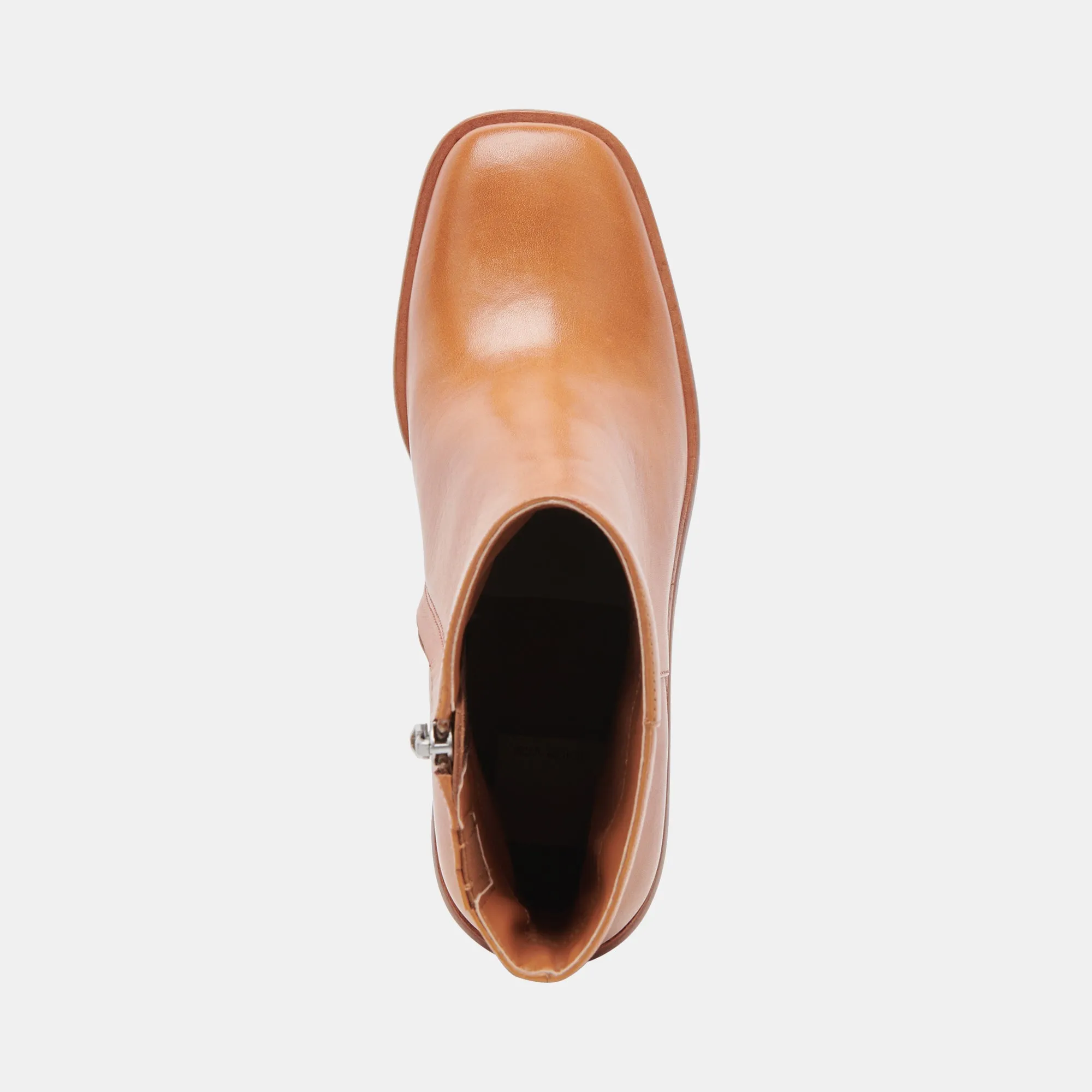 BOTTINES ÉLÉGANTES EN CUIR TAN