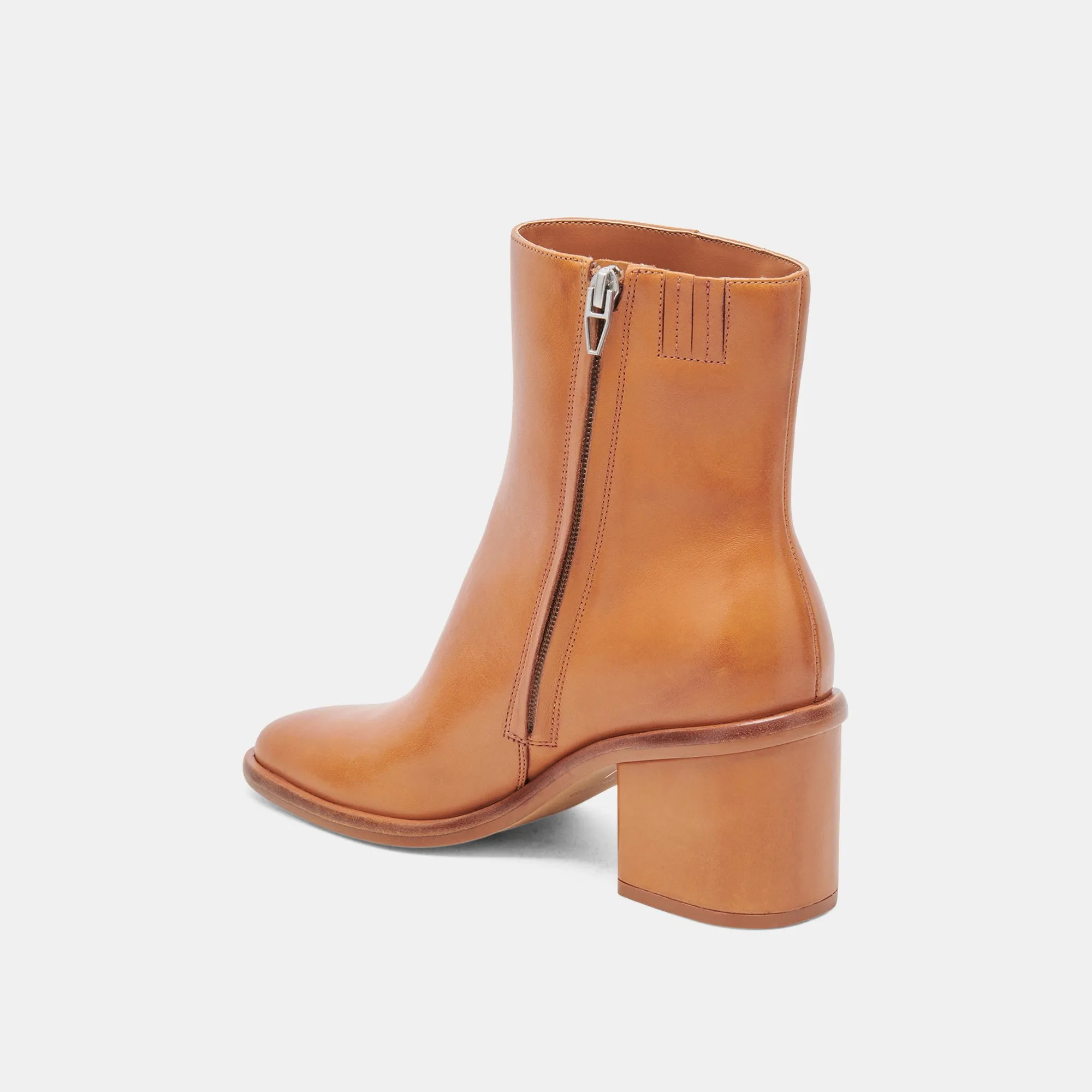 BOTTINES ÉLÉGANTES EN CUIR TAN