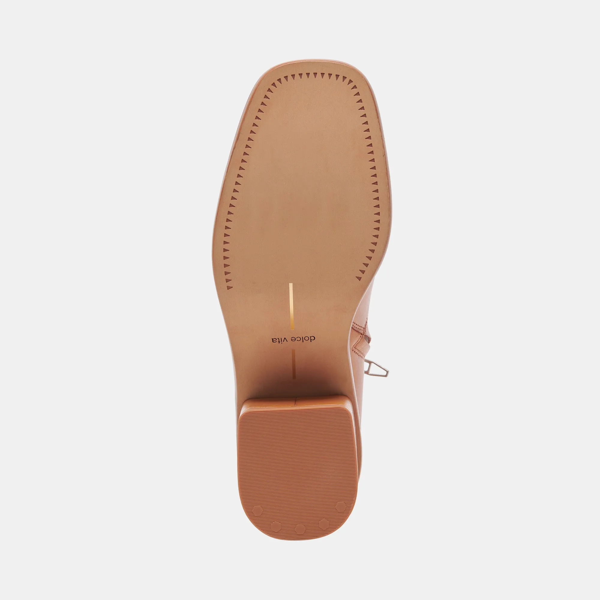 BOTTINES ÉLÉGANTES EN CUIR TAN