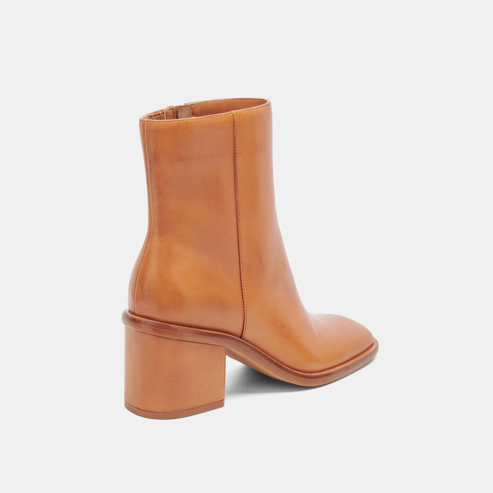 BOTTINES ÉLÉGANTES EN CUIR TAN