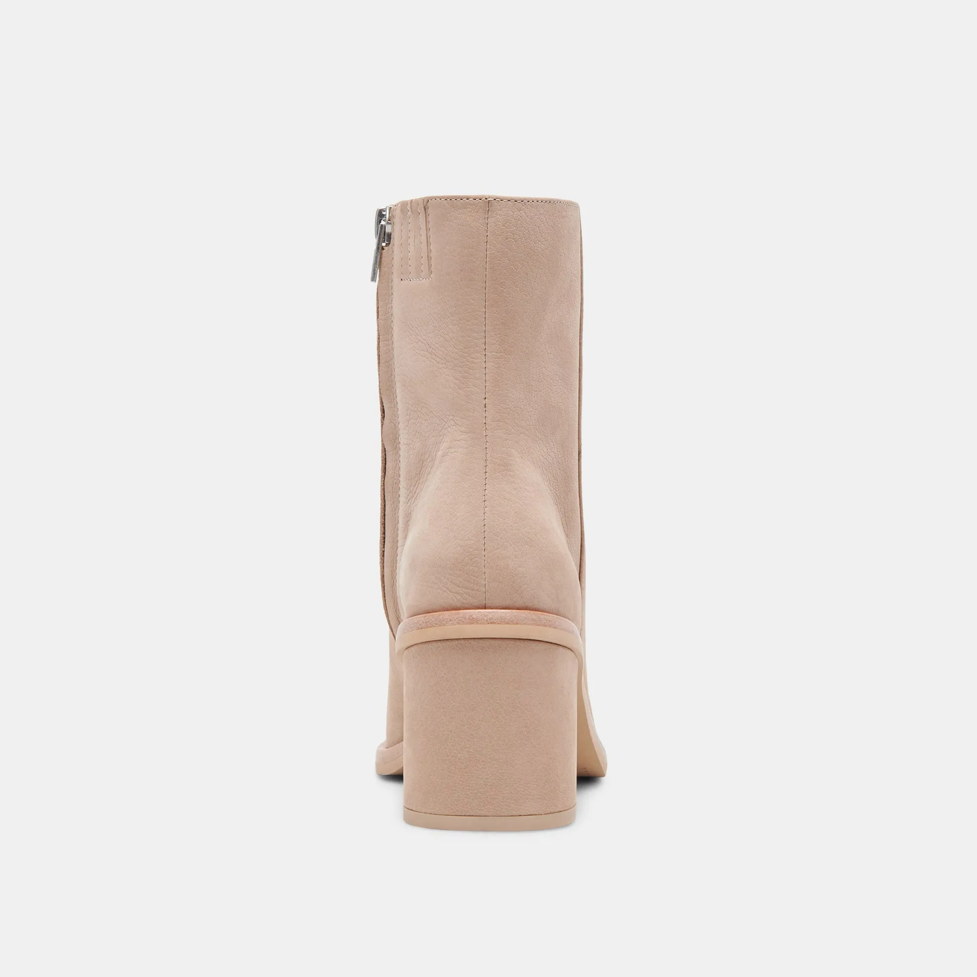 BOTTINES ÉLÉGANTES TAUPE NUBUCK