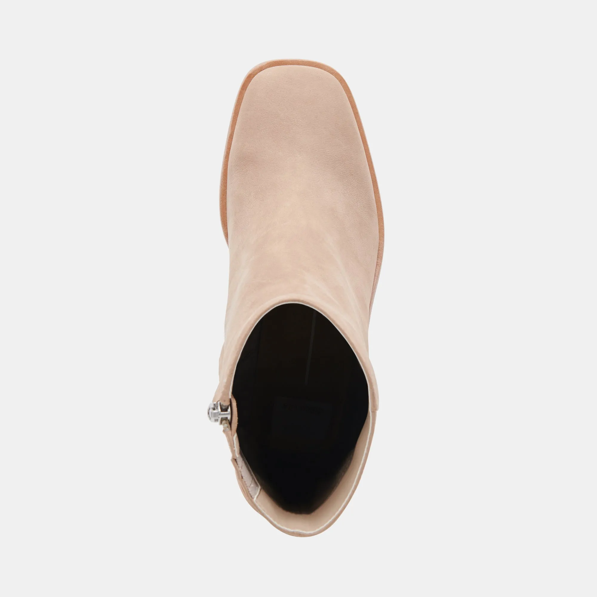 BOTTINES ÉLÉGANTES TAUPE NUBUCK