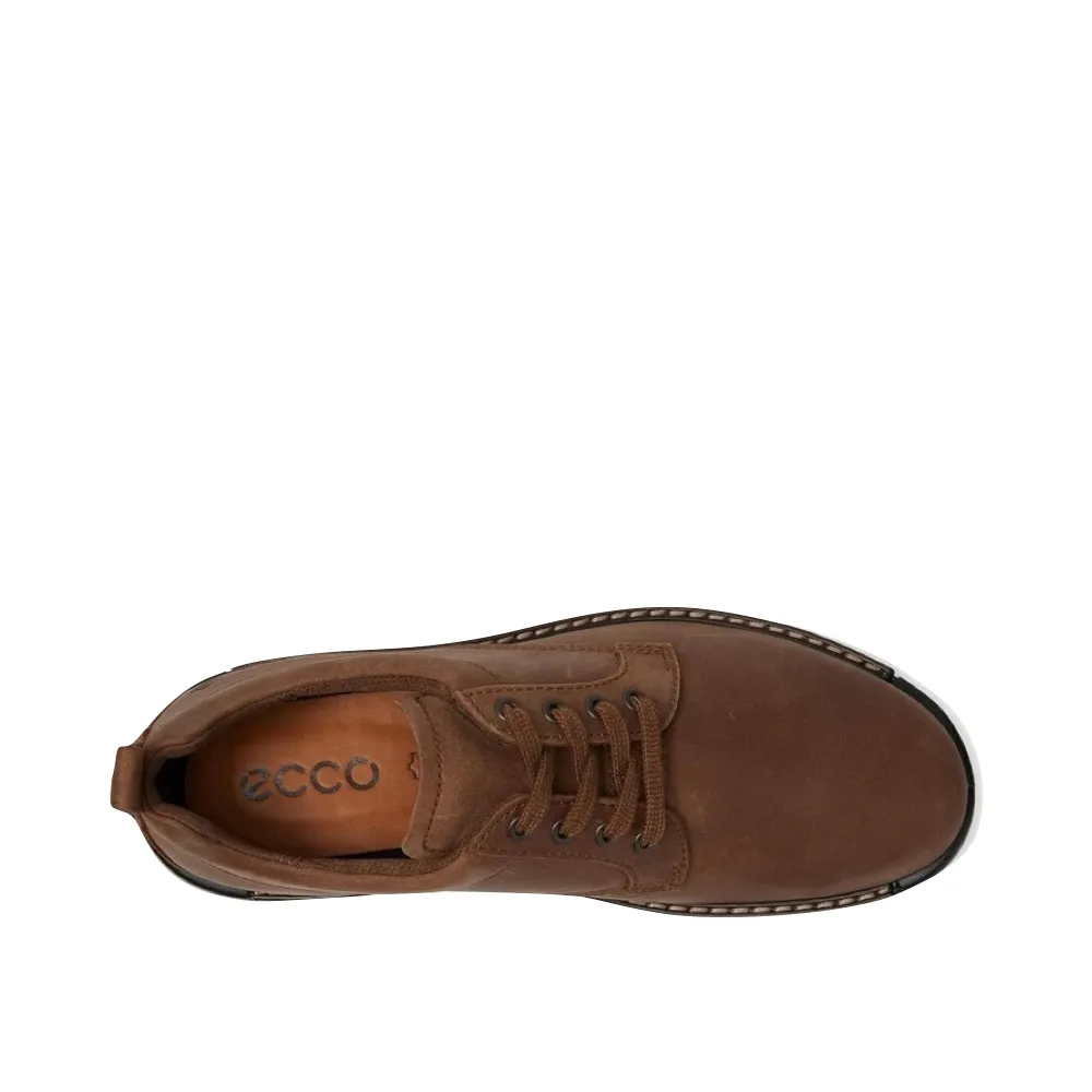 Cravate Ecco Men's Fusion en Nubuck Huilé Marron Cacao