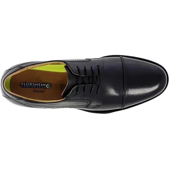 Florsheim Oxford à bout capitonné Midtown pour Homme Noir