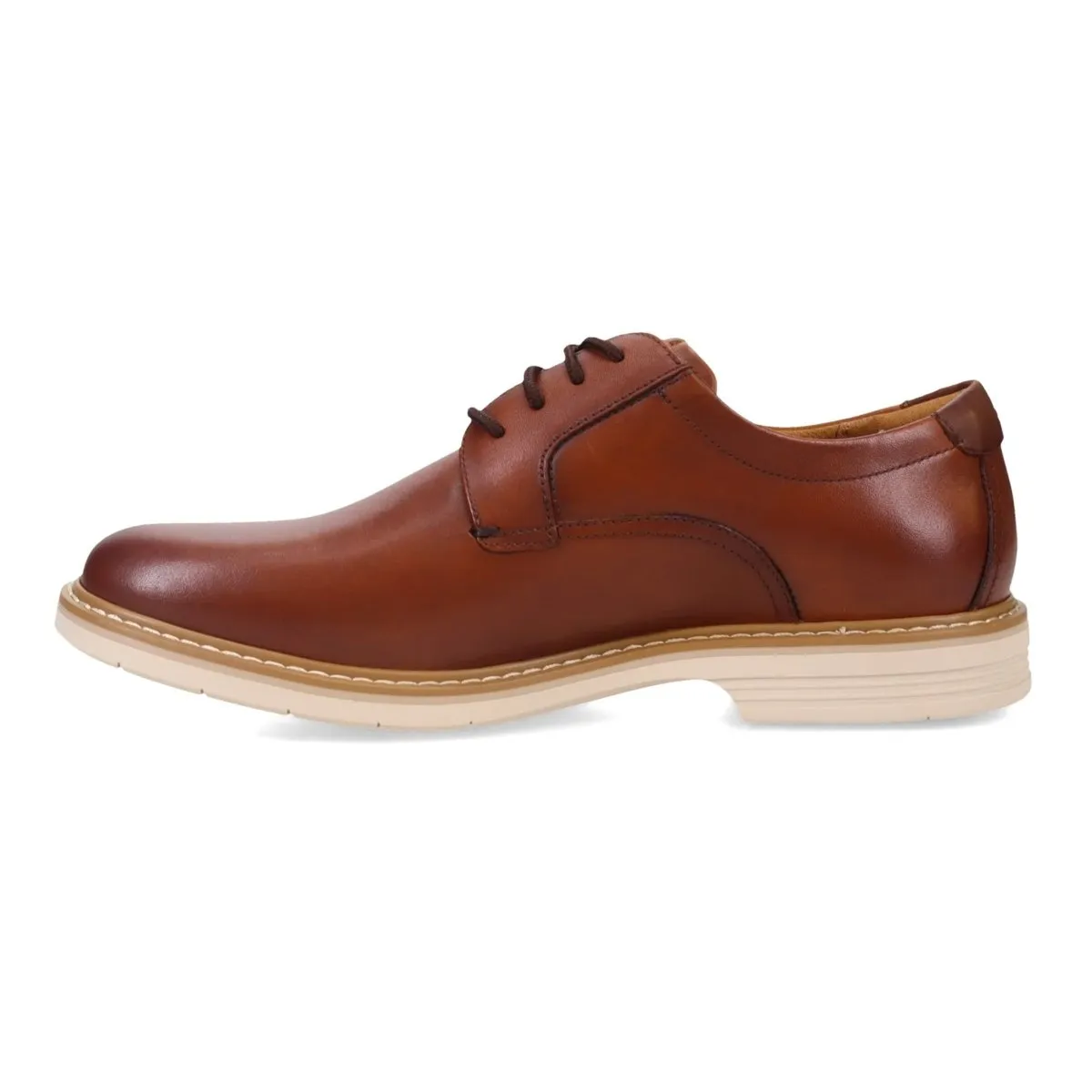 Florsheim Oxford à bout rond pour homme - Cognac