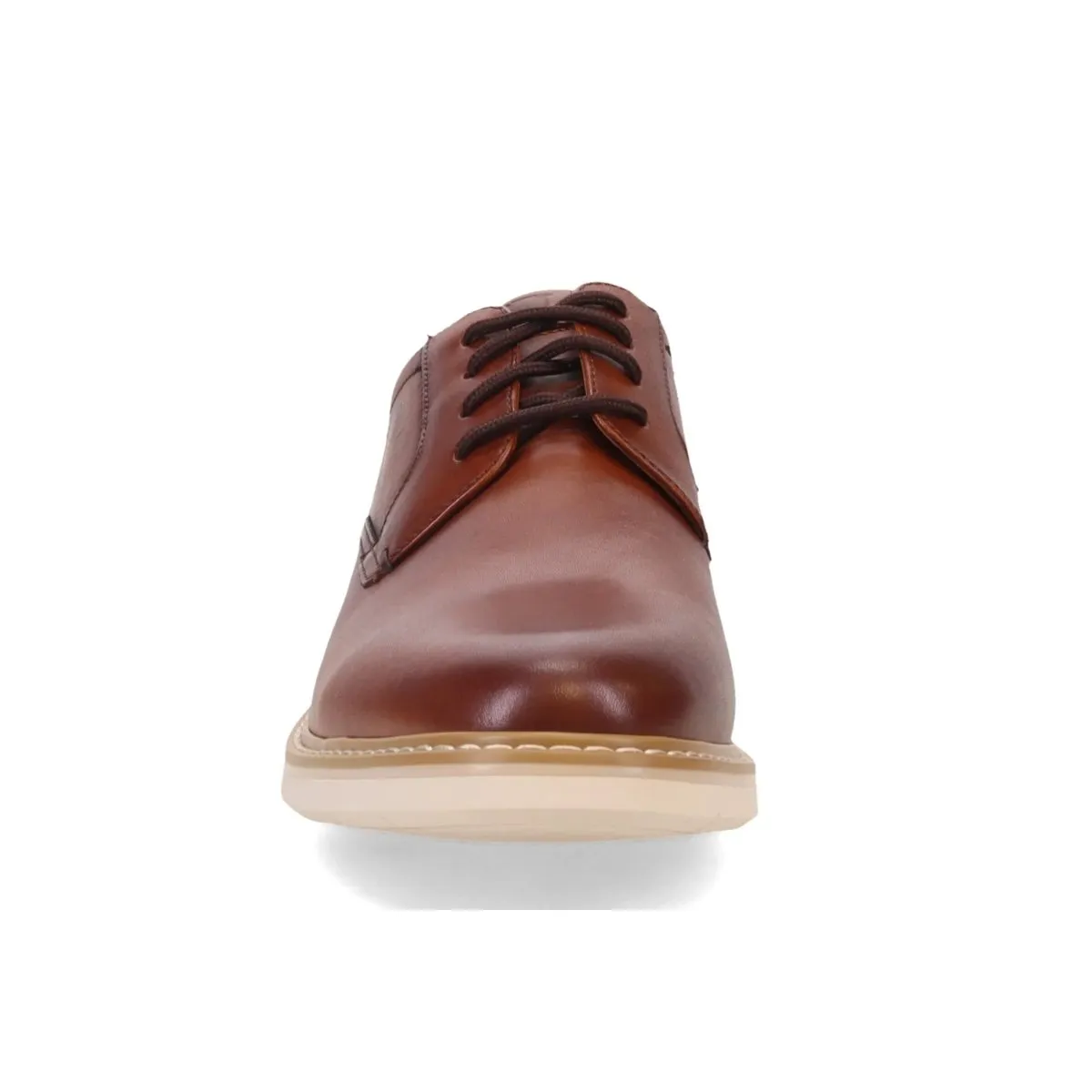 Florsheim Oxford à bout rond pour homme - Cognac