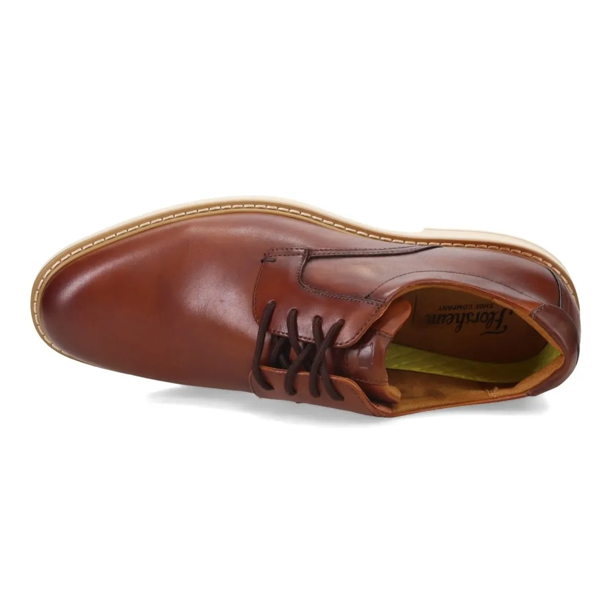 Florsheim Oxford à bout rond pour homme - Cognac