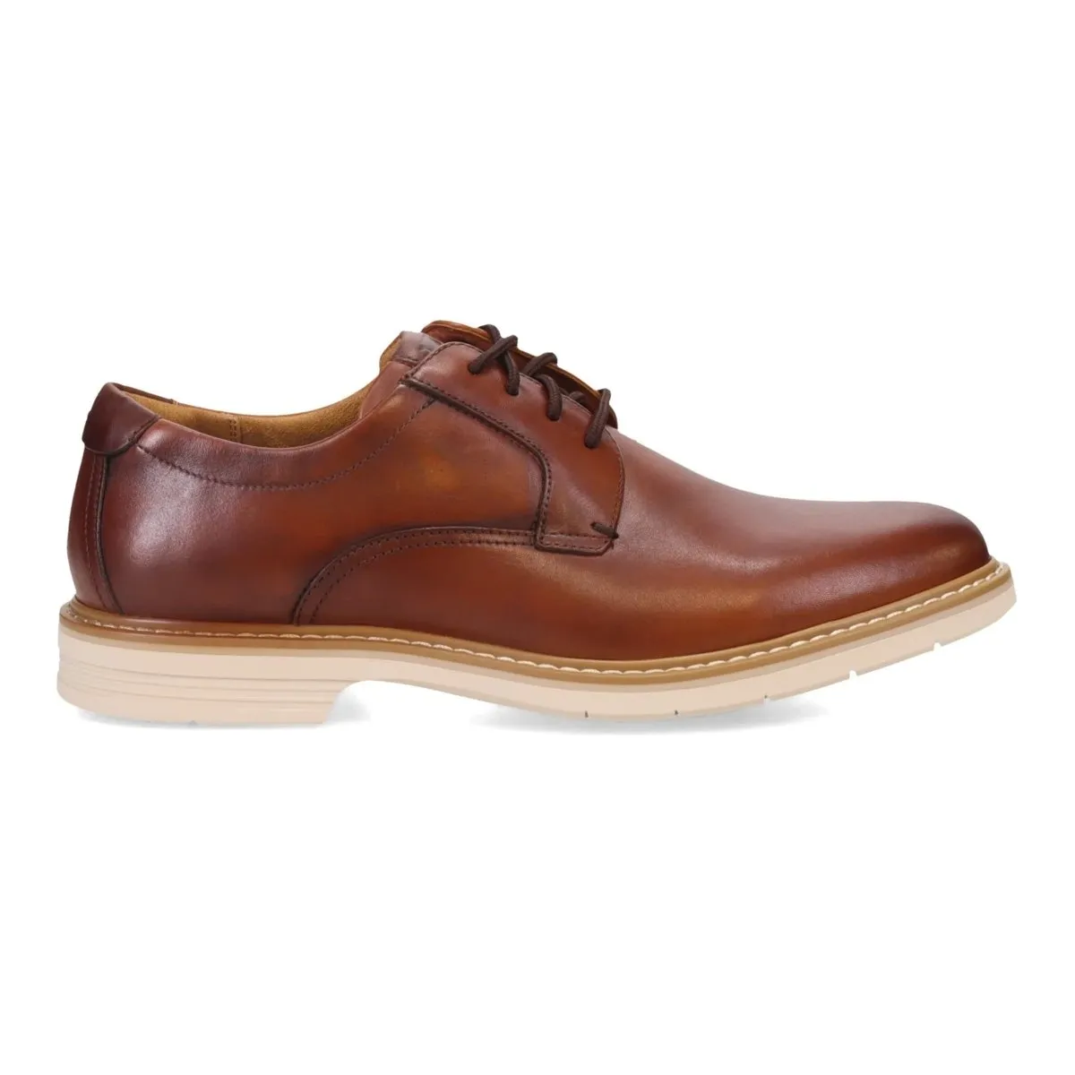 Florsheim Oxford à bout rond pour homme - Cognac