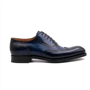 Chaussures Oxford H et H à lacets - Marine