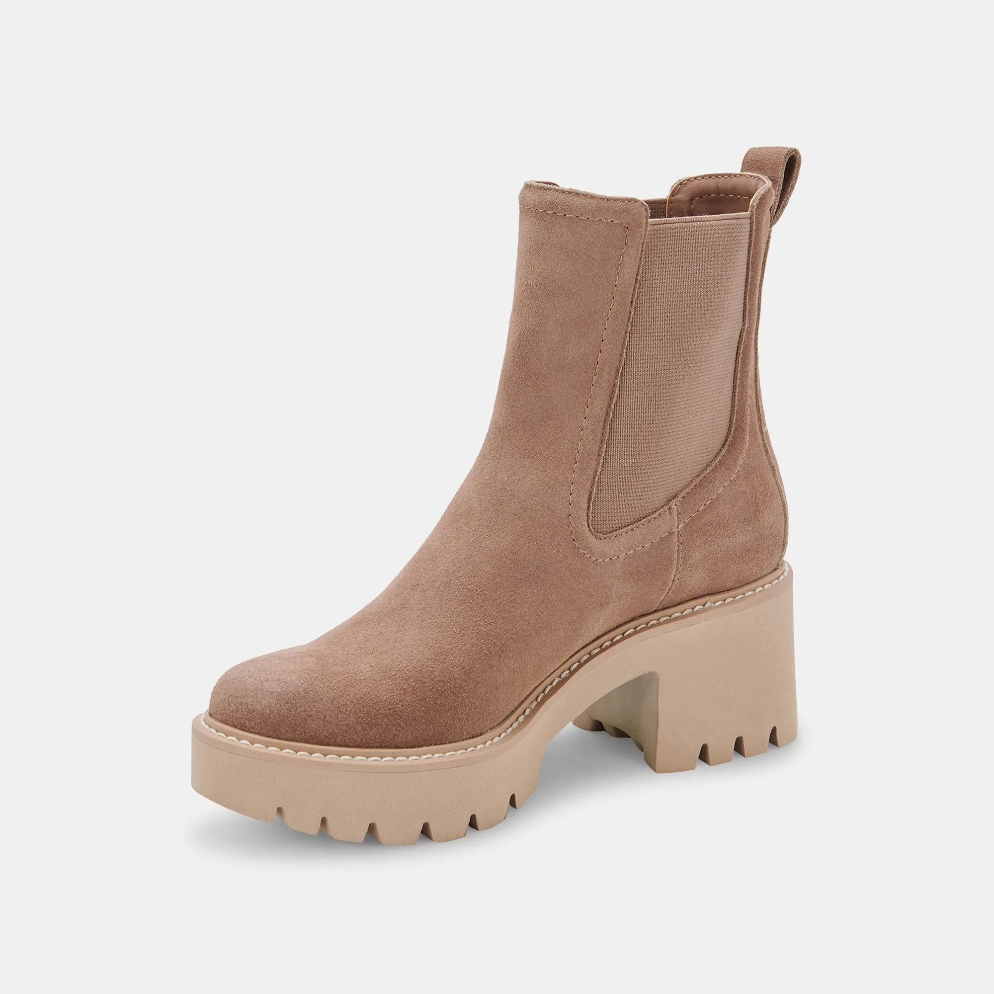 BOTTINES HAWK H2O EN DAIM CHAMPIGNON