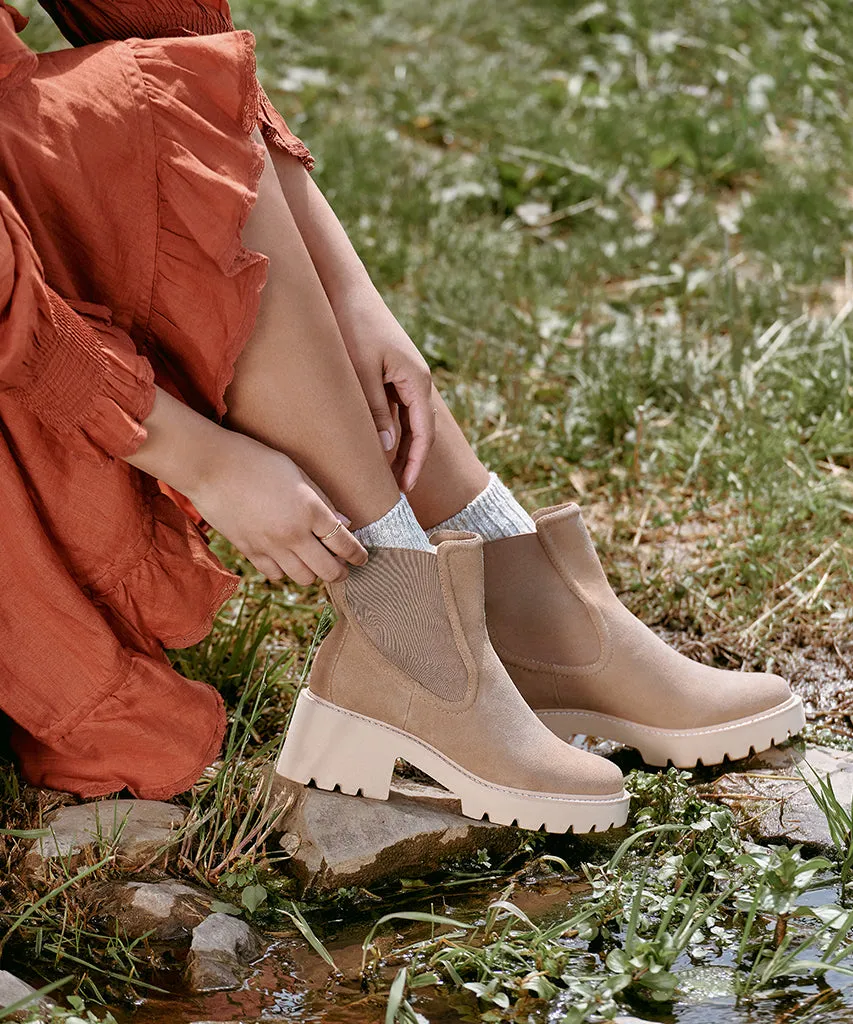 BOTTINES HAWK H2O EN DAIM CHAMPIGNON