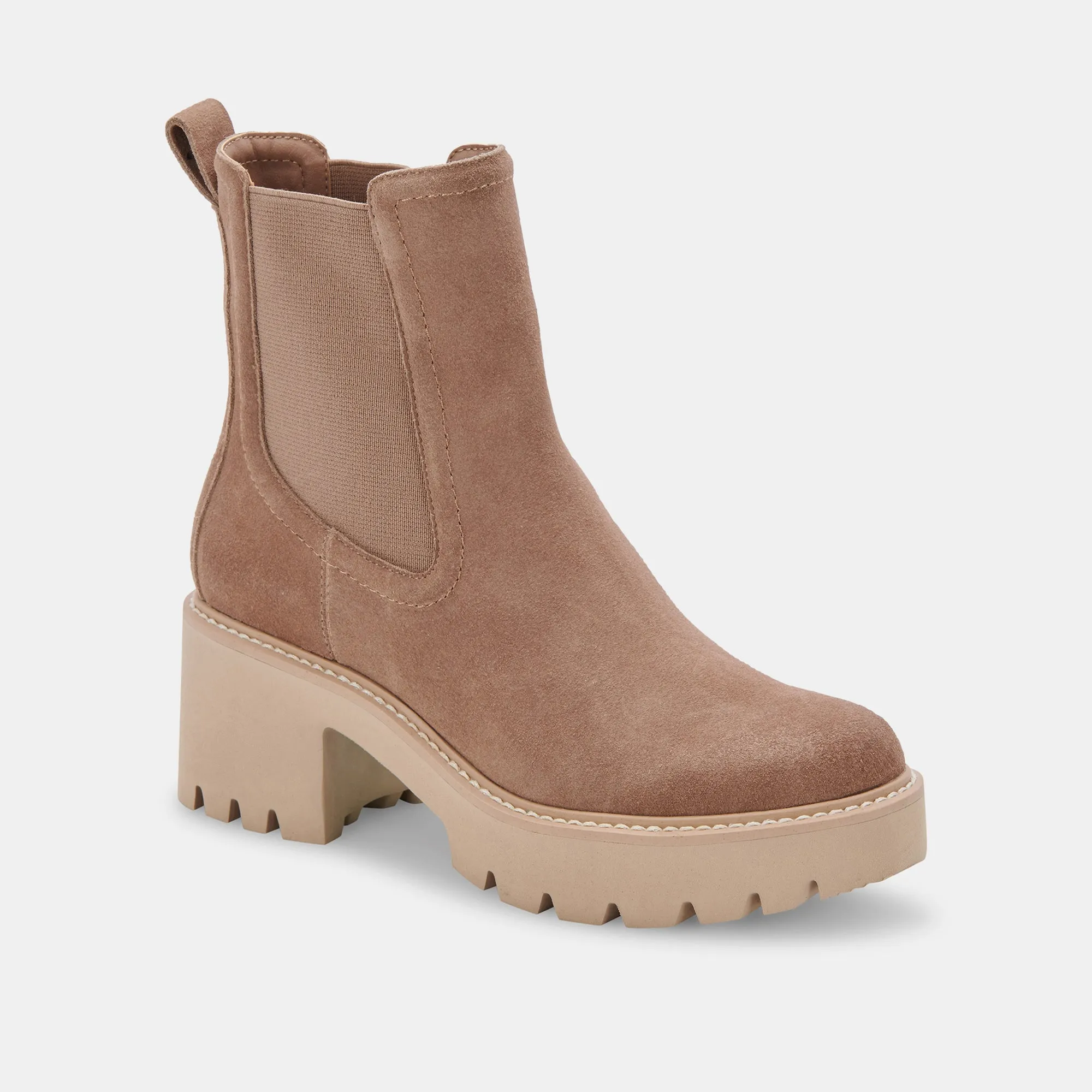 BOTTINES HAWK H2O EN DAIM CHAMPIGNON