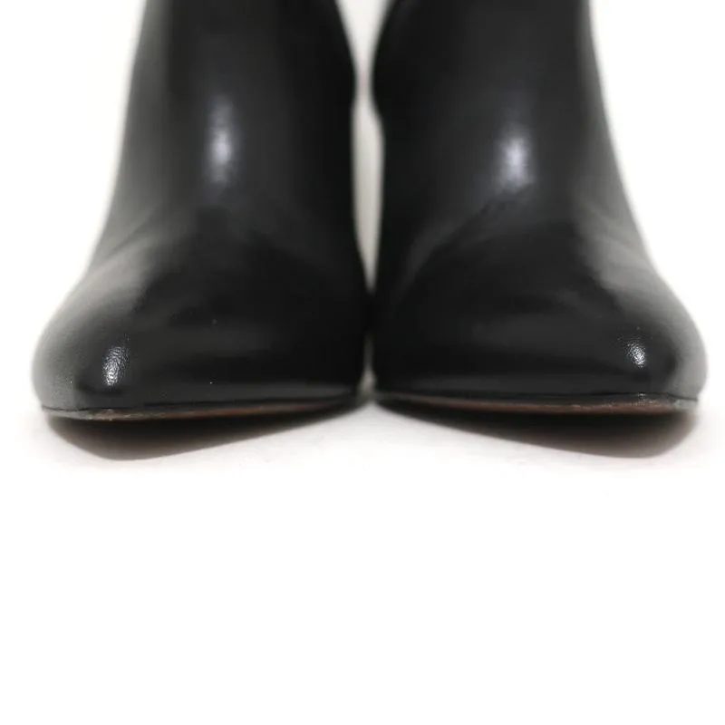 Bottes cheville IRO en cuir noir pointure 37 à bout pointu
