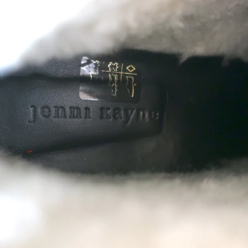 Bottines Jenni Kayne Canyon en Suède Noir avec Doublure en Mouton Taille 41 à Lacets