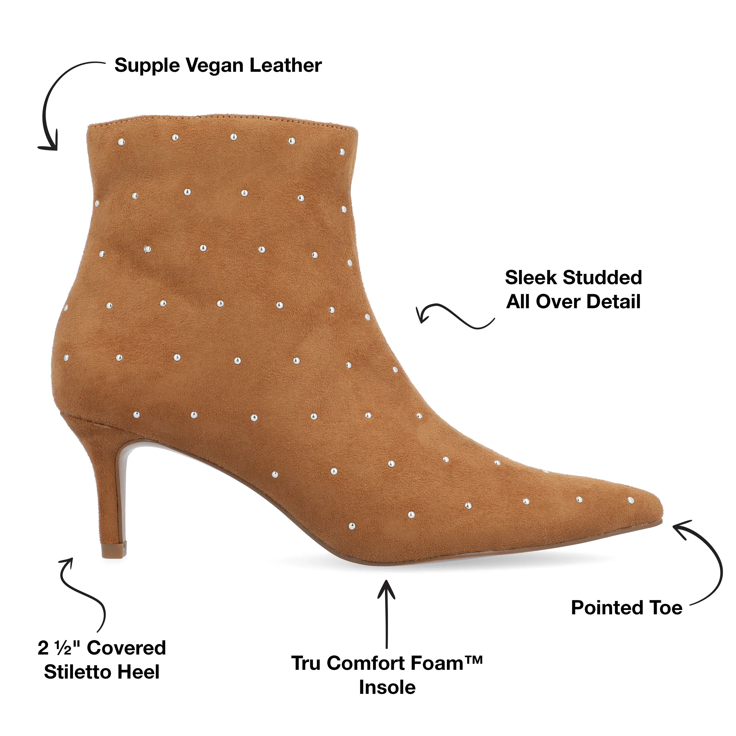 Journee Collection Bottines Femme Tru Comfort Foam Rossia Chaussures Hey Dude