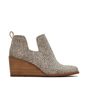 Bottine Wedge Kallie Macadamia
