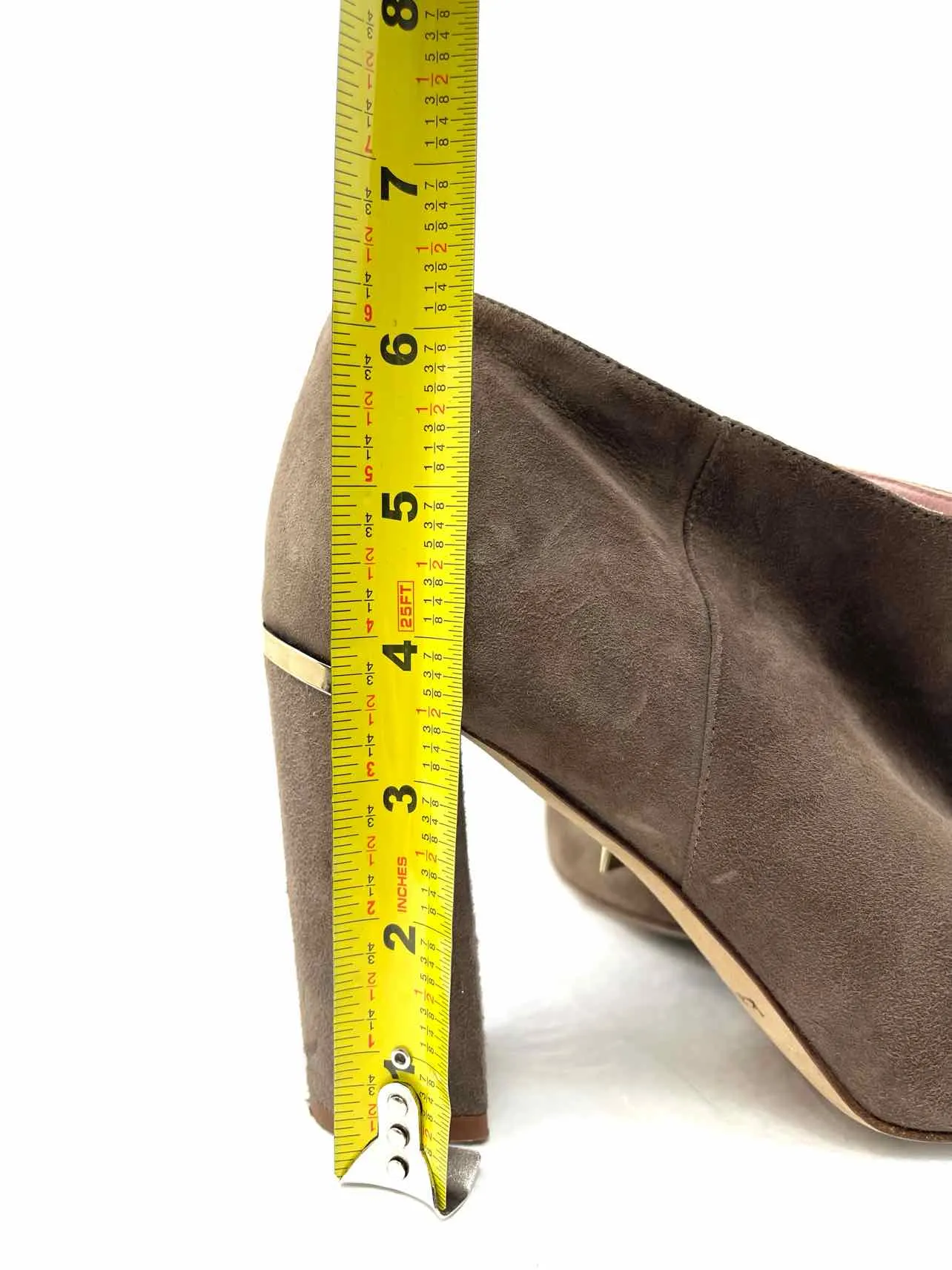 Bottes chelsea en daim taupe avec fermeture éclair Kate Spade taille 9.5