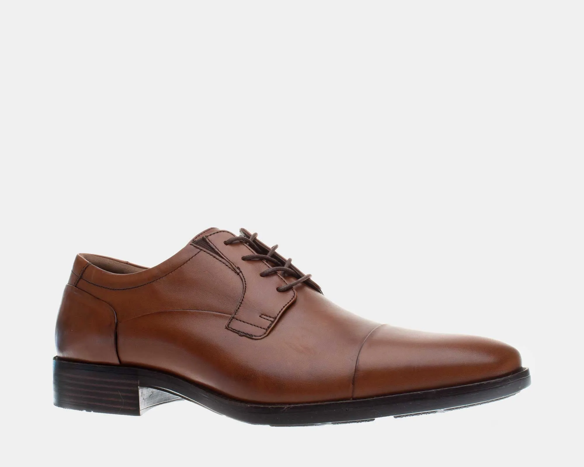 Oxfords Lancaster à bout capucine