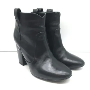 Bottes cheville Pete en cuir noir Laurence Dacade Taille 37.5 Bottines à talon haut