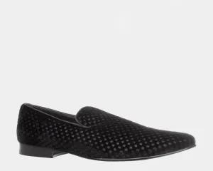 Mocassins Slip-On en Velours Surélevé