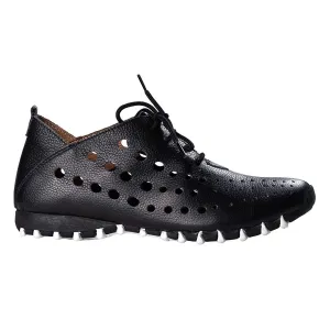 Oxford Litfoot pour Femmes LF9010 en Cuir Noir