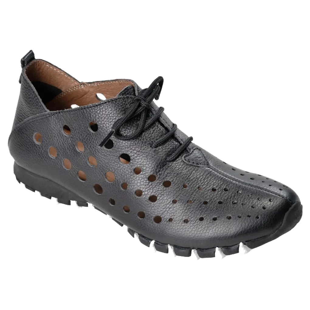 Oxford Litfoot pour Femmes LF9010 en Cuir Noir