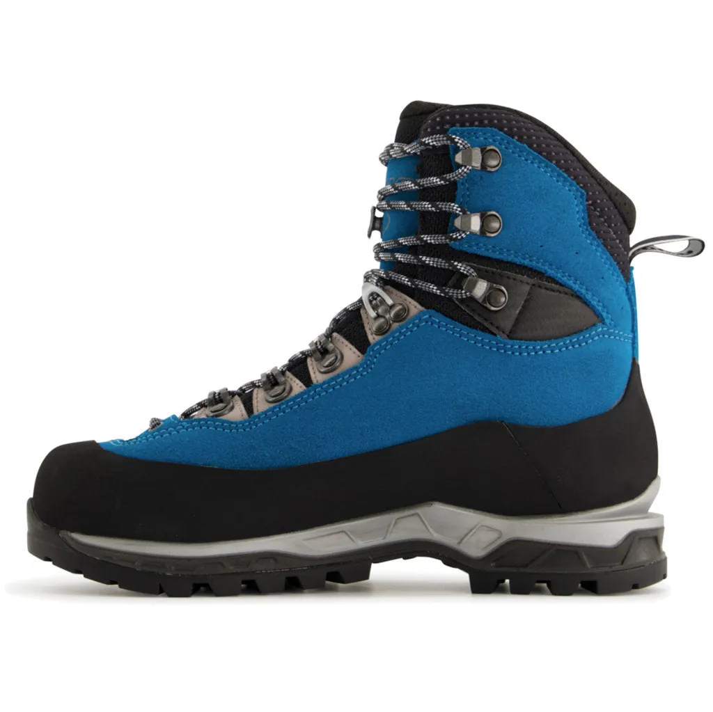 Bottes de randonnée cheville femme Lowa Cevedale II GTX en textile et suède