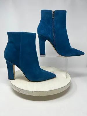 Bottines Marc Fisher en daim bleu vert taille 10 neuves avec étiquette
