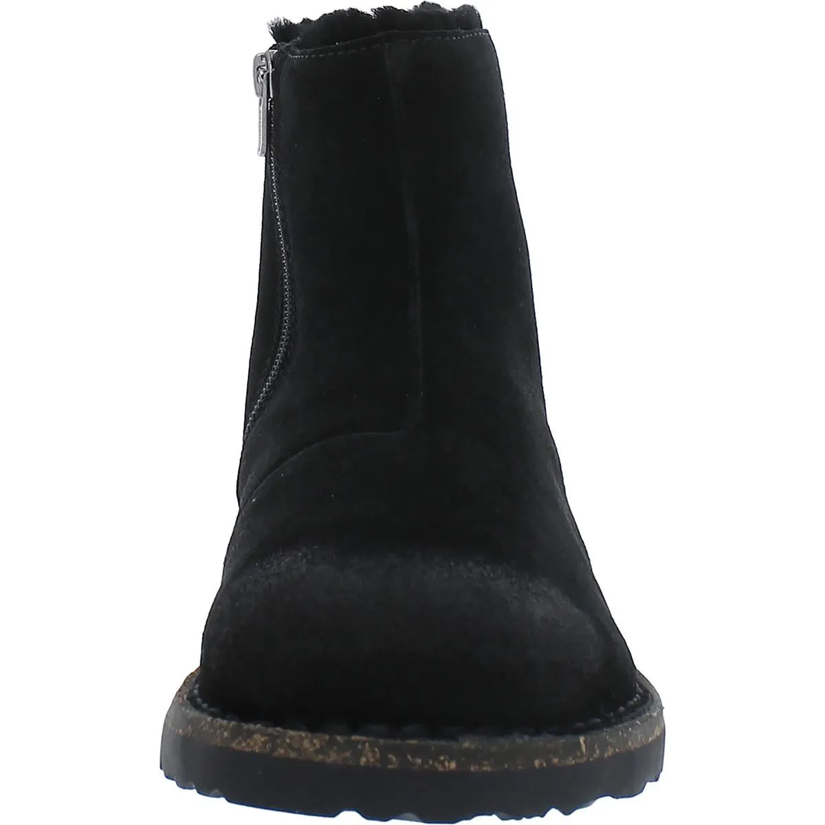 Bottines Melrose en daim avec semelle intérieure en peau de mouton pour femmes