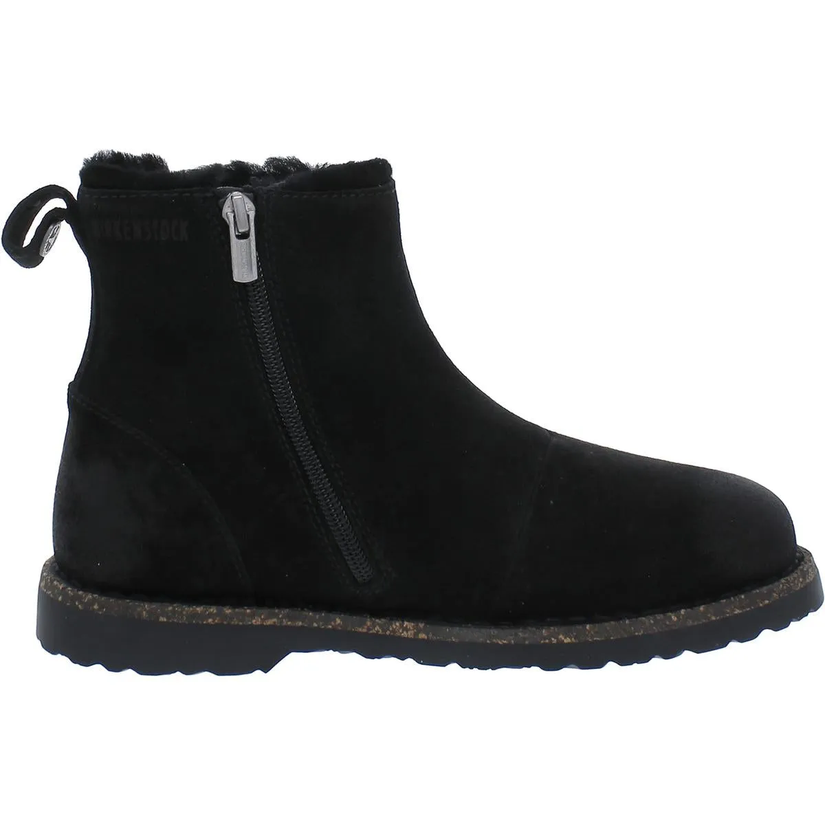 Bottines Melrose en daim avec semelle intérieure en peau de mouton pour femmes
