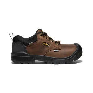Chaussure Oxford Imperméable pour Homme avec Embout en Carbone | Terre Foncée/Noir