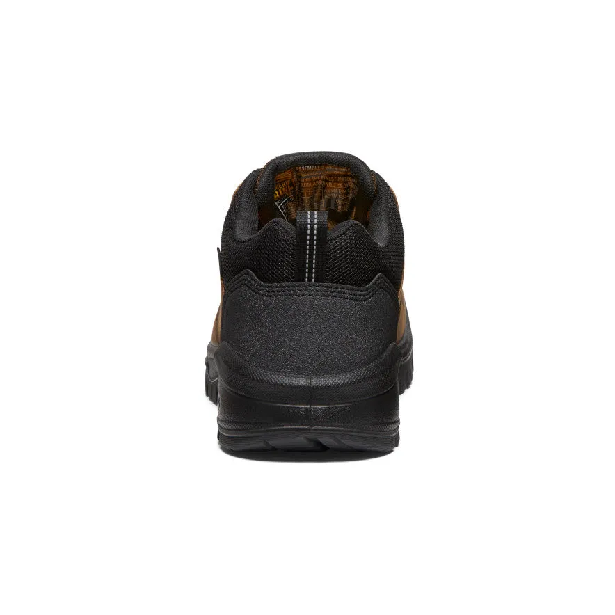 Chaussure Oxford Imperméable pour Homme avec Embout en Carbone | Terre Foncée/Noir