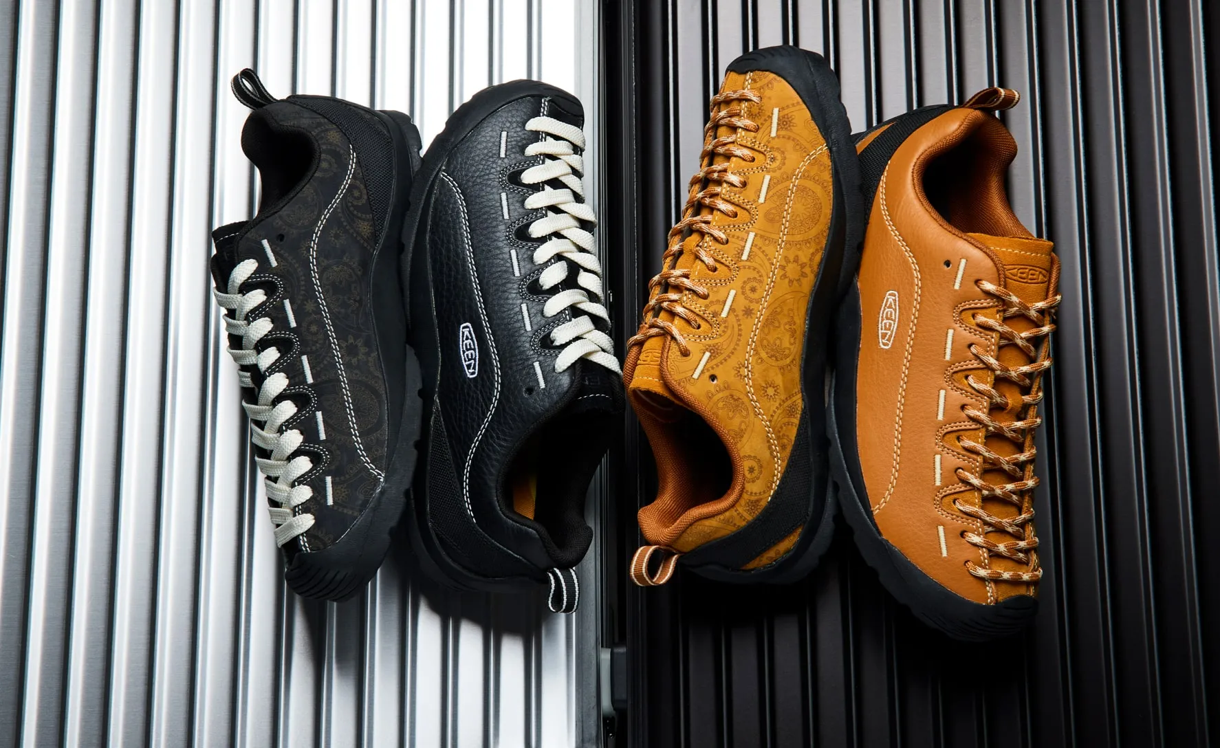 Baskets Jasper pour Homme x T.H.C. | Paisley Nocturne