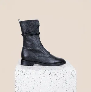 Milano Pebbled - Cuir noir