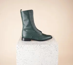 Milano - Cuir vert pin