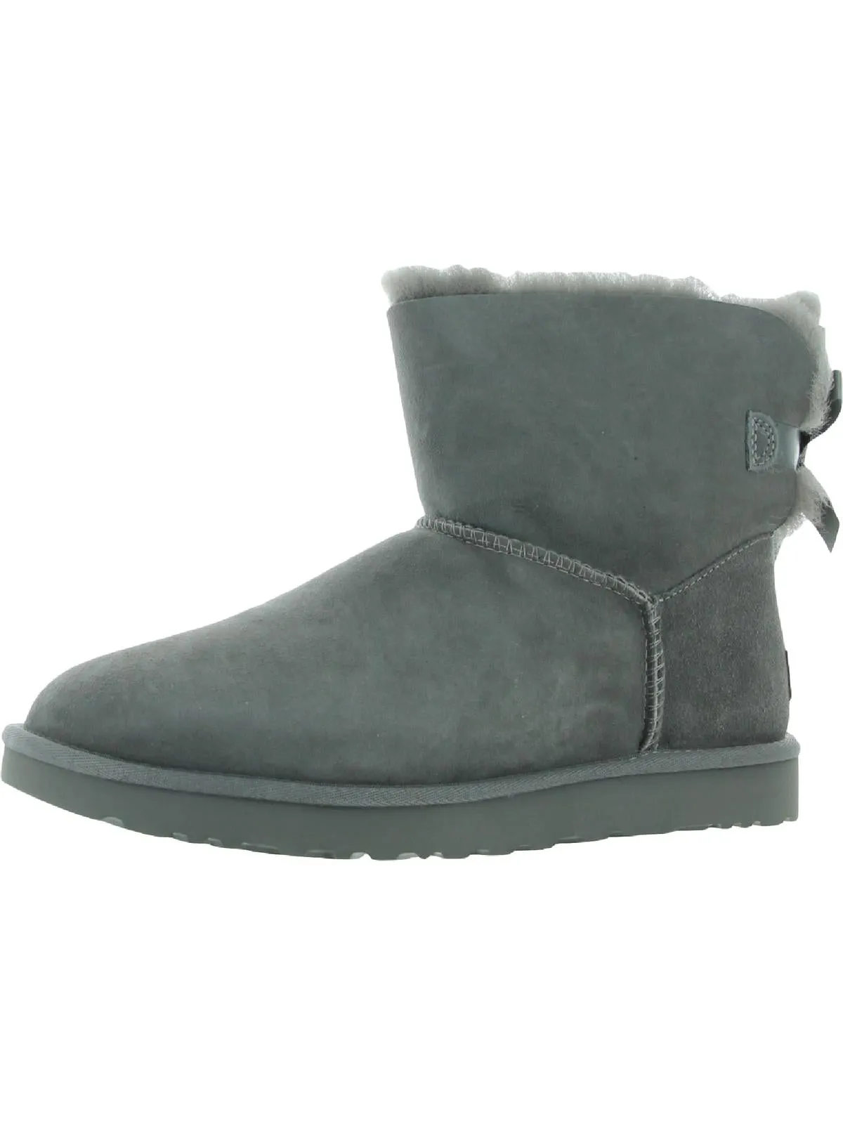 Mini Bailey Bow II Bottes d'hiver en daim et peau de mouton pour femmes Hey Dude Shoes