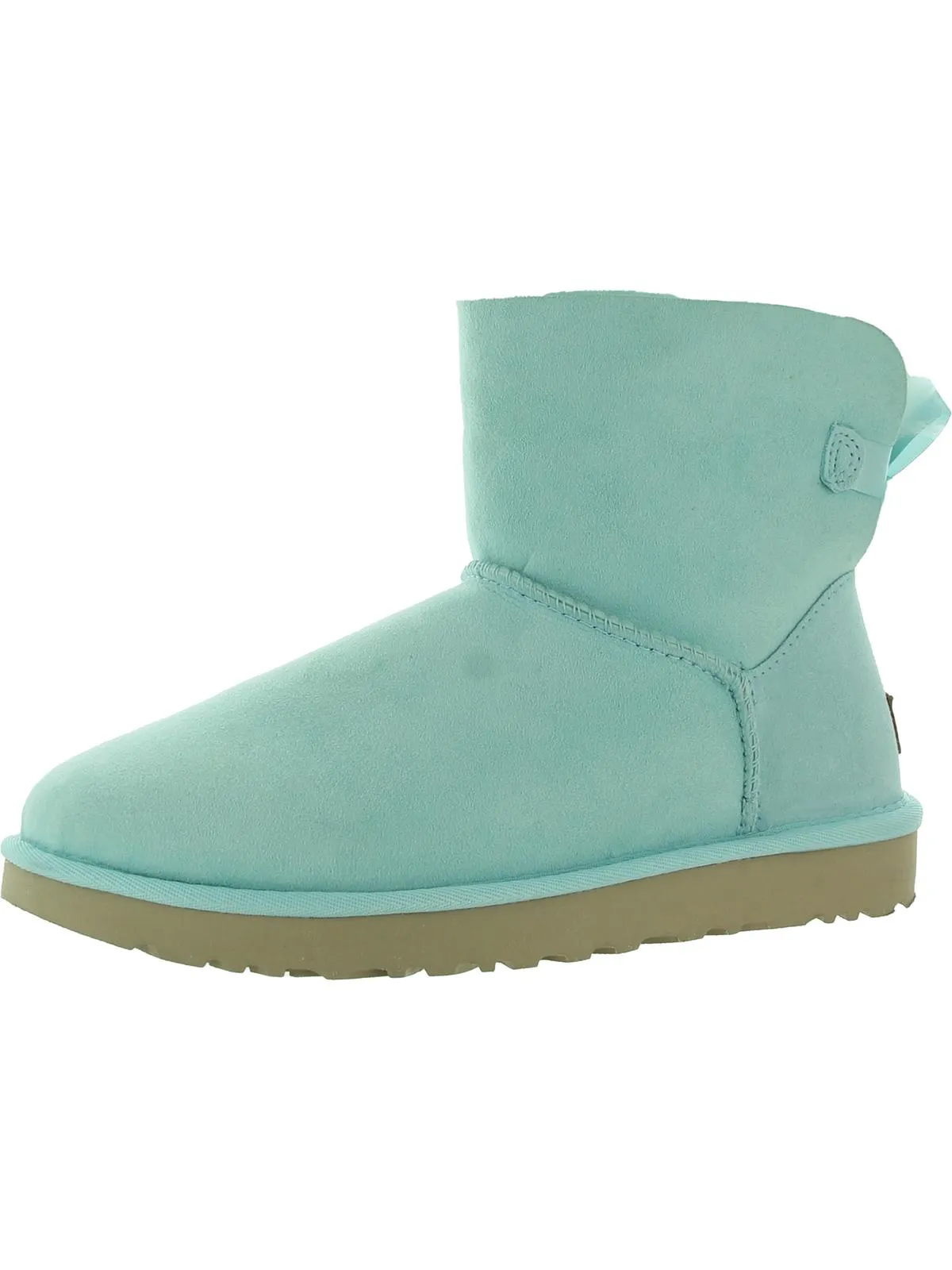 Mini Bailey Bow II Bottes d'hiver en daim et peau de mouton pour femmes Hey Dude Shoes