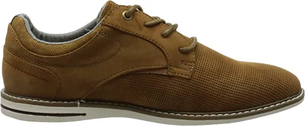 Chaussures Mustang Oxford Cognac Marron