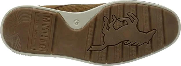 Chaussures Mustang Oxford Cognac Marron