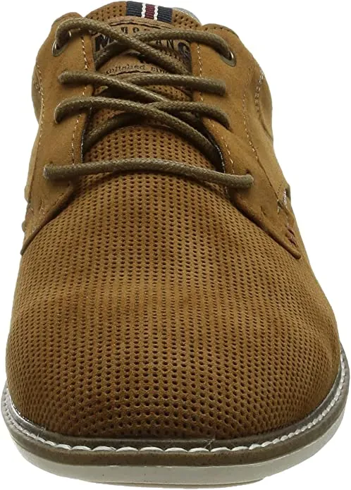 Chaussures Mustang Oxford Cognac Marron