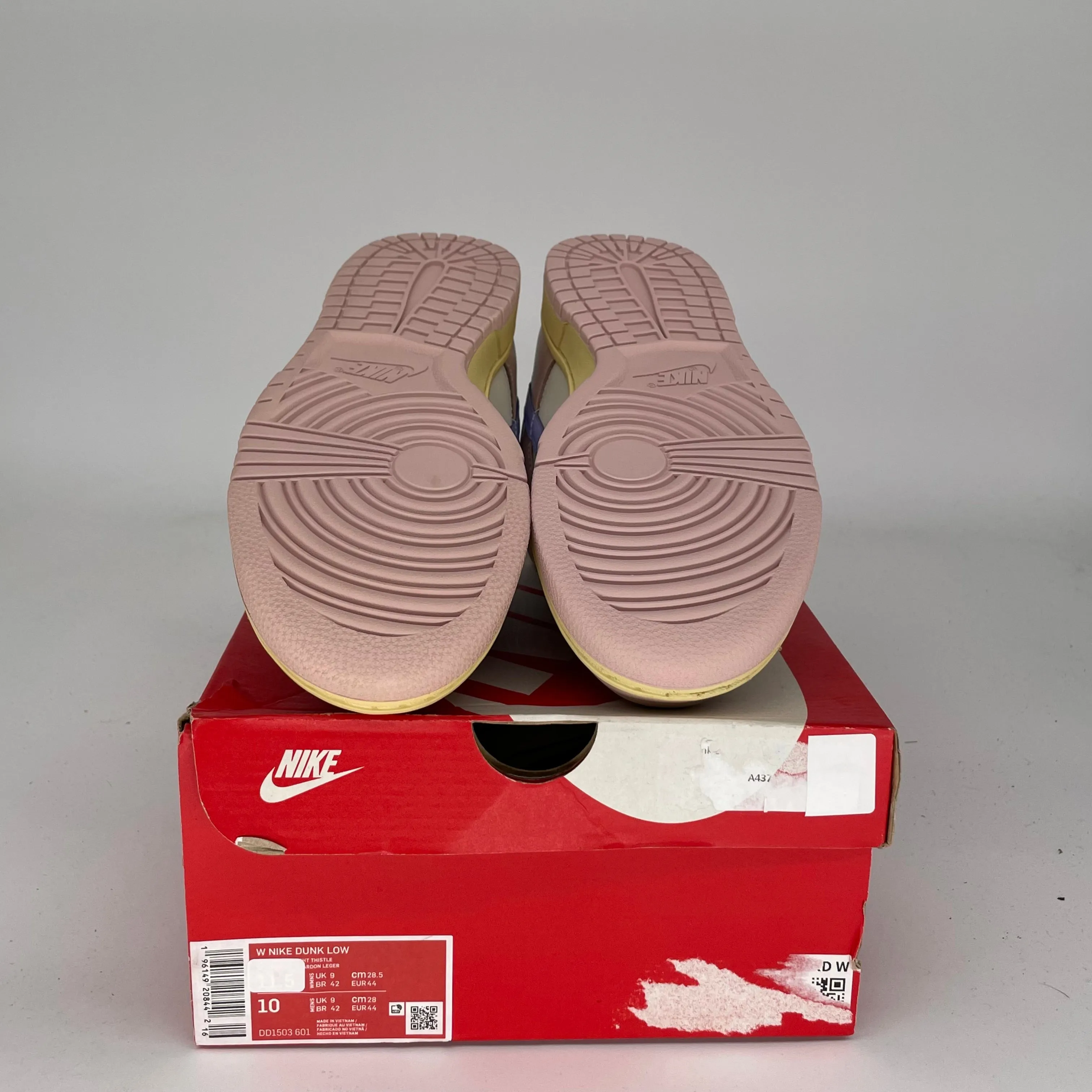 NIKE DUNK LOW ROSE OXFORD TAILLE 10/11.5W DD1503-601